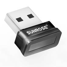 SUNROSE USB Fingerprint Reader laptop Fingerprint Identification Windows Hello Encryption For Win10 2024 - buy cheap