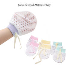 1 пара носков для новорожденных детские хлопчатобумажные перчатки без приятные на ощупь варежки для 0-6 месяцев Детский шарф-хомут для мальчиков и девочек митенки, перчатки аксессуары для новорожденных и малышей Scratchin 2024 - купить недорого