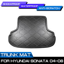Car Floor Mat Carpet For Hyundai Sonata 2004 2005 2006 2007 2008 Rear Trunk Anti-mud Cover 2024 - buy cheap