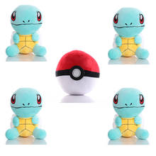 Japanese animation Pokemoned movie surrounding kawaii plush toys squirrels and elf balls room bed decoration dolls  for children 2024 - buy cheap