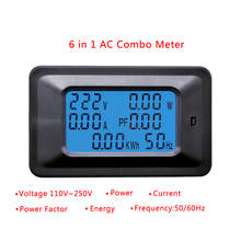 20/100A AC LCD Digital Panel Power Watt Meter Monitor Voltage KWh Voltmeter Ammeter 2024 - buy cheap