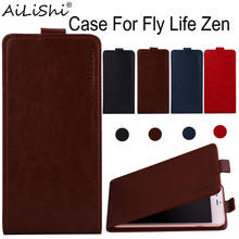 Funda AiLiShi para Fly Life Zen de lujo Flip calidad superior de PU funda Fly exclusiva 100% funda protectora de teléfono piel + seguimiento 2024 - compra barato