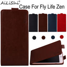 Ailishi-capa de celular luxuosa com flip, de couro pu de qualidade superior, capa protetora exclusiva para fly life, capa para proteção de celular + rastreamento, 100% 2024 - compre barato