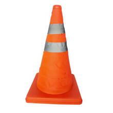 Reflective Cone 40Cm Warning Reflective Cone Traffic Movement Retractable Collapsible Convenient Storage 2024 - buy cheap