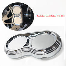 Cubierta de pinza frontal cromada para motocicleta, pegatina decorativa de alta calidad, compatible con modelos de explorador indio 2015, 16, 17, 18 y 2019 2024 - compra barato