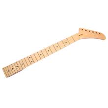 Hot 22 Fret Maple Banana Electric Guitar Neck Dot Inlay for St Parts Replacement 2024 - buy cheap