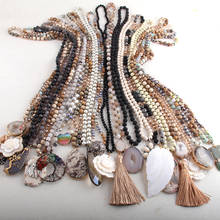 RH Wholesale Brige 20pc Mix Color Boho Jewelry Handmade Women Bohemian Necklaces 2024 - buy cheap