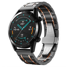 Correas de cerámica para reloj samsung galaxy, banda de cerámica de 20mm y 22mm para amazfit bip, gts, huawei watch gt 2e 2, 46mm active 2 2024 - compra barato