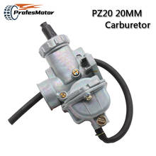 Carburetor PZ20 20mm Motorcycle Carburetor Carb For 50cc 70cc 90cc 110cc 125cc 135 For Kazuma ATV Quad Go Karts Moped SUNL 2024 - buy cheap