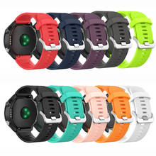 Pulseira de silicone para garmin forerunner, pulseira clássica colorida para esportes, 645 245m vivoactive 3 de 20mm 2024 - compre barato