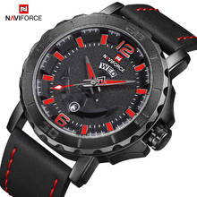 NAVIFORCE Casual Watches Men Date Waterproof Clock Luxury Military Leather Strap Sport Quartz Wristwatch Male Relogio Masculino 2024 - buy cheap