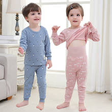 Autumn Winter Children's Pajamas Sets Baby Girl Clothes Boys Pyjamas Girls Pijamas Baby Sleepwear Kids Long Sleeve T-shirt+pants 2024 - buy cheap