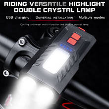 Bike Light Rainproof USB Rechargeable LED 4000mAh MTB Front Lamp Headlight Ultralight Flashlight Bicycle Light With Power Bank 2024 - buy cheap