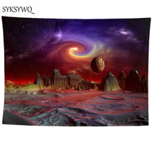wall hanging blanket psychedelic tapastry hippie hanging cloth wall decor polyester tissus mural wall mat 2024 - buy cheap