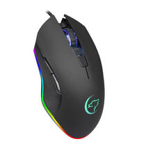 G812-ratón óptico con cable para juegos, Mouse profesional con luz de respiración colorida, EM88 2024 - compra barato