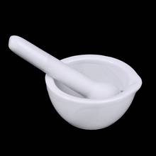 6ml Laboratory Herbal Mixed Bowl Set Ceramic Porcelain With Pestle Mortar Kitchen Supplies Grinding Medicine Hand Tool 2024 - buy cheap