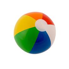 Bola infantil inflável, bola aquática para brincadeira infantil, 6 cores, praia, bola colorida de 30cm 2024 - compre barato