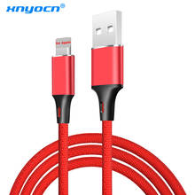 Xnyocn-Cable USB de carga rápida para iPhone, Cable de datos para iPhone XS MAX XR X 8 7 6 5 6s, 5s 5C SE 2024 - compra barato