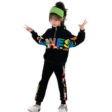 Girls Sport Clothes Jacket + Pants Teenage Girls Clothing Patchwork Outfits For Girls Teenage Children's Clothes 2024 - buy cheap