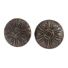 Chinchetas decorativas de bronce antiguo para tapicería, tachuelas  decorativas para sofá, caja de regalo, 100 piezas