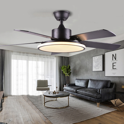 Nordic Modern Ceiling Fans With, Modern Bedroom Ceiling Fans