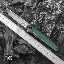 FREETIGER-cuchillo plegable FT906 D2 Blade G10, mango de rodamiento de bolas para caza al aire libre, Campamento, navaja de bolsillo, herramienta táctica EDC 2024 - compra barato