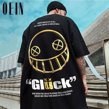 OEIN Oversized Tshirts Streetwear Hip Hop Print Punk Rock Gothic Tees Shirts Harajuku Fashion Casual Short Sleeve Loose 8XL Tops 2024 - buy cheap