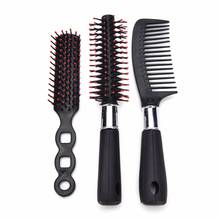 Combs Hair Brush Head Massage Tool Women Girl Styling Tools Supply 3Pcs/Set Profession Hair Comb Hair Care Anti Scald Detangling 2024 - buy cheap
