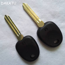 DAKATU Right Key Blade Transponder Chip Key Shell Case For HYUNDAI Coupe Tucson Elantra Accent Santa Fe 2024 - buy cheap