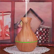 Ultrasonic Humidifier lamp Essential Oil Diffuser Aroma Air Purifier USB Wood Grain Household Aromatherapy Mist Maker with LED 2024 - buy cheap