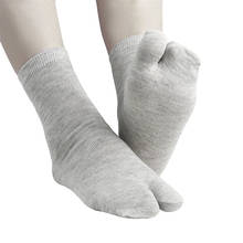 1 Pair Toes Bunion Corrector Orthopedic Hallux Valgus Correction Sock Orthotics Separator Two Toe Socks Foot Care Tool 2024 - buy cheap