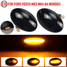 2pcs LED Dynamic Turn Signal Light Fender Front Side Marker Lamps For Ford Transit MK6 MK7 2000-2014 2024 - buy cheap