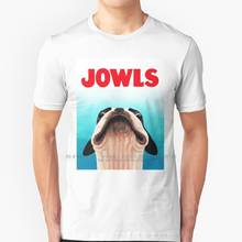 Jowls Boston Terrier Poster T Shirt 100% Pure Cotton Big Size Boston Terrier Jowls Kim Parkhurst Toadbriar Jaws Bulldog Movie 2024 - buy cheap