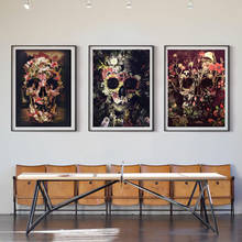 Abstract Human Bones Anatomy Skull Animals Wall Art Canvas Painting Nordic Posters And Prints Wall Picture For Living Room Decor 2024 - buy cheap