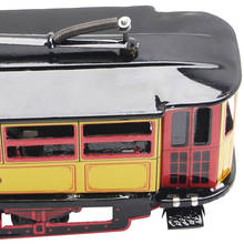 Retro Wind Up Tram Cable Bus Clockwork Streetcar Toy Vintage Collection Kid Gift Y4UD 2024 - buy cheap