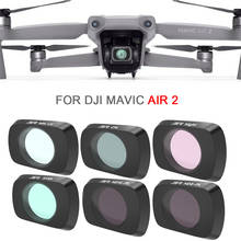 For DJI Mavic Air 2 Drone Camera Gimbal Lens Filter MCUV CPL ND Camera Lens Sunhood Protector for DJI Mavic Air 2 Accessories 2024 - buy cheap