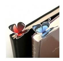 4pcs/lot  cartoon butterfly Bookmarks cute Book marks  Office & School Paper Clip  kids Gifts 2024 - buy cheap