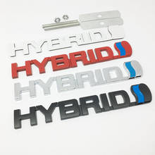 Pegatinas de Metal 3D para coche, emblema de rejilla delantera, insignia, calcomanía para Toyota Prius Camry Crown Auris Rav4 2024 - compra barato