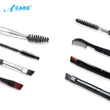 2 In 1 Double Heads Eyelash Brush Acare Eyebrow Comb Brushes Wooden Handle Eye Brow Brush Professional Makeup Tools 2024 - buy cheap