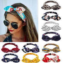 New Women Suede Soft Solid Print Headbands Vintage Cross Knot Elastic Hairbands Bandanas Girls Hair Bands Hair Accessories 2024 - buy cheap