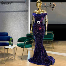 Plus Size Arabic Evening Dresses Long Mermaid Evening Gowns Turkish Couture Elegant Prom Party Dresses Evening Wear Vestidos 2024 - buy cheap