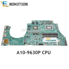 NOKOTION для Dell Inspiron 5576 Материнская плата ноутбука Radeon RX 560 GPU A10-9630P cpu DDR4 DAAM9CMBAD0 CN-0H45TD 0H45TD H45TD 2024 - купить недорого