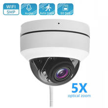 5mp wifi rastreamento automático ai detecção humanóide ao ar livre à prova dwaterproof água 5x zoom óptico ptz rede de áudio sem fio cctv câmera ip camhi 2024 - compre barato