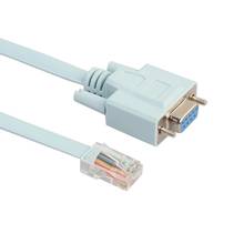 5ft 9Pin DB9 Serial RS232 to RJ45 Cat5 Ethernet Console Rollover Cable for Cisco 2020 2024 - buy cheap