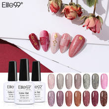 Elite99-esmalte de Gel híbrido para uñas, laca de Gel UV brillante para manicura Nail Art, base para remojo, 10ml 2024 - compra barato