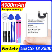 Batería LT55C para teléfono inteligente, 4900mAh, para Letv leEco X500 LT55C 2024 - compra barato