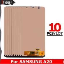 Pantalla LCD TFT Incell para Samsung A20 A205 SM-A205F A205FN, montaje de digitalizador, 10 Uds. 2024 - compra barato