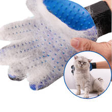 Guante de silicona para mascotas, productos de aseo para gatos y perros, peine, guantes, baño, masaje limpio, cepillo removedor de pelo 2024 - compra barato