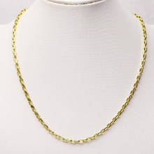 Colar de corrente de ouro com 10 fios, corrente de joias artesanal, colar de corrente da moda, acessórios de joias para mulheres 9770 2024 - compre barato
