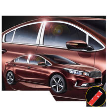 stainless Steel Car Window Chrome Decoration for Kia K3 Cerato 2012 2013 2014 2015 2016 2017 2018 Accessories Auto 2024 - buy cheap